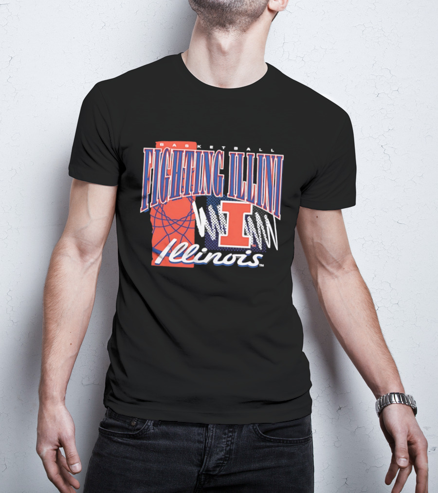 Illinois Fighting Illini Basketball T-Shirt