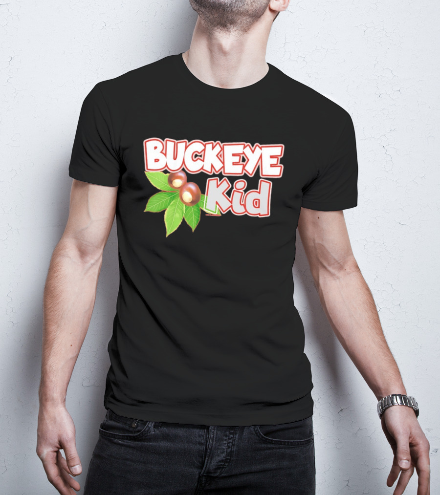 Buckeye Kid Ohio Tree Nut Leaf Home T-Shirt