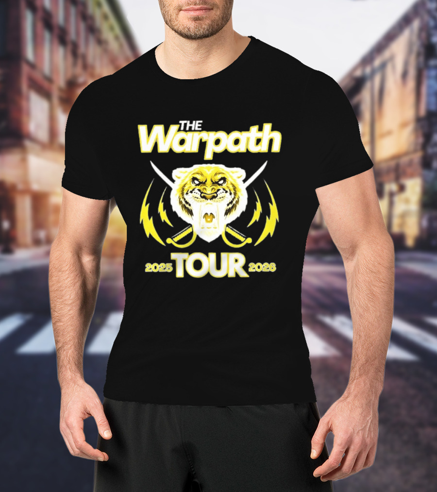 Buffalo Hockey The Warpath 2025 2026 Tour Lion T-Shirt