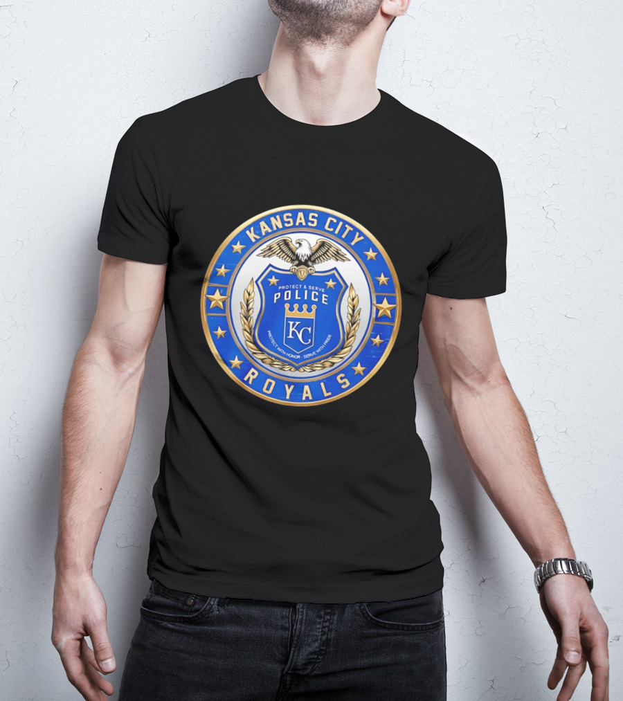 Kansas City Royals Protect Serve Police Honor Pride T-Shirt
