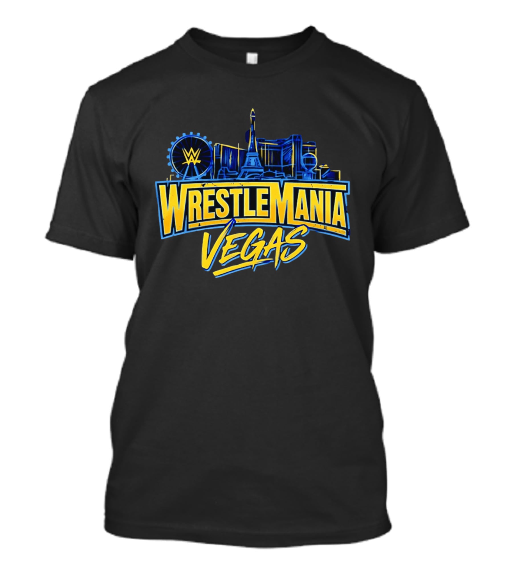 Cody Rhodes WrestleMania Las Vegas WWE Skyline 42 T-Shirt