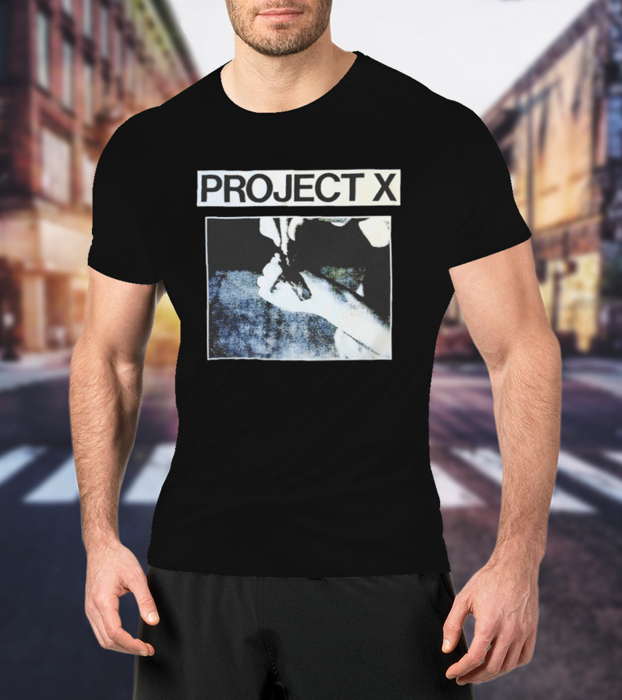 Project X Straight Edge Hardcore Revenge Image T-Shirt