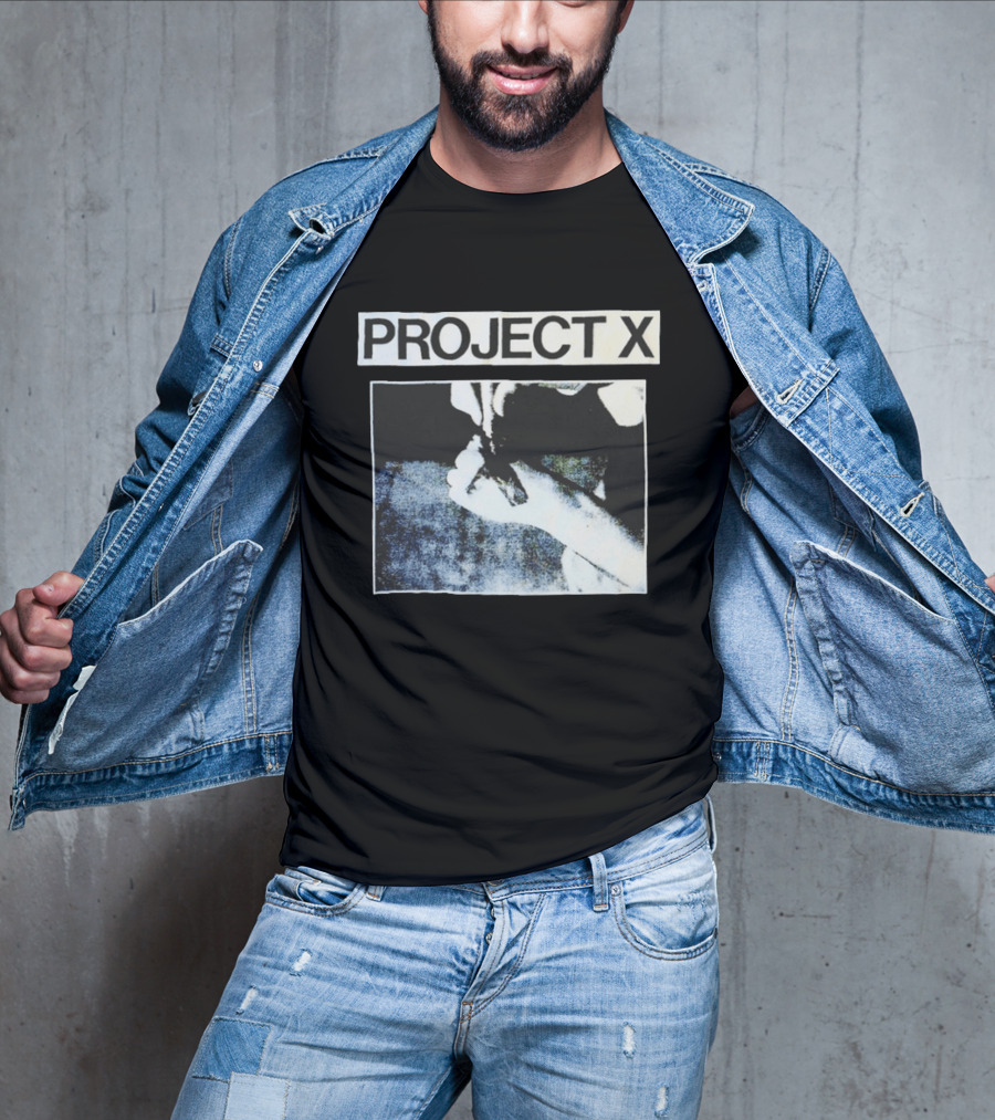 Project X Straight Edge Hardcore Revenge Image T-Shirt
