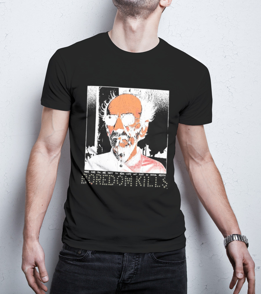 Make Sure You Are Happy In Real Life Andy Warhol Teacher T-Shirt