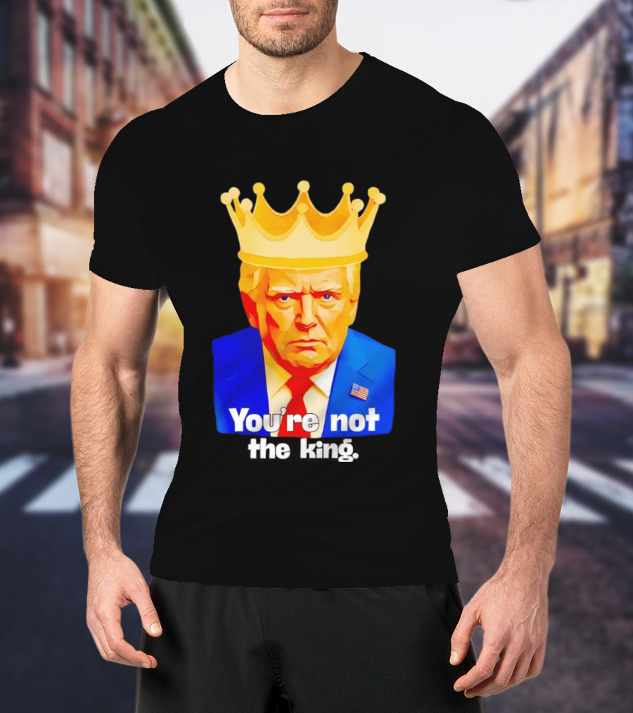 You're Not The King Crown Satire T-Shirt