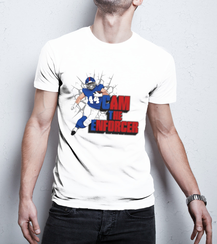 Cam The Enforcer New York Giants Football Player T-Shirt