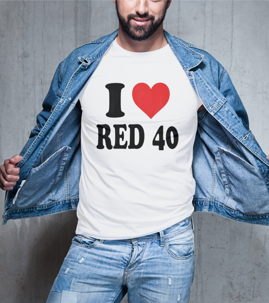 I Heart Red 40 T-Shirt