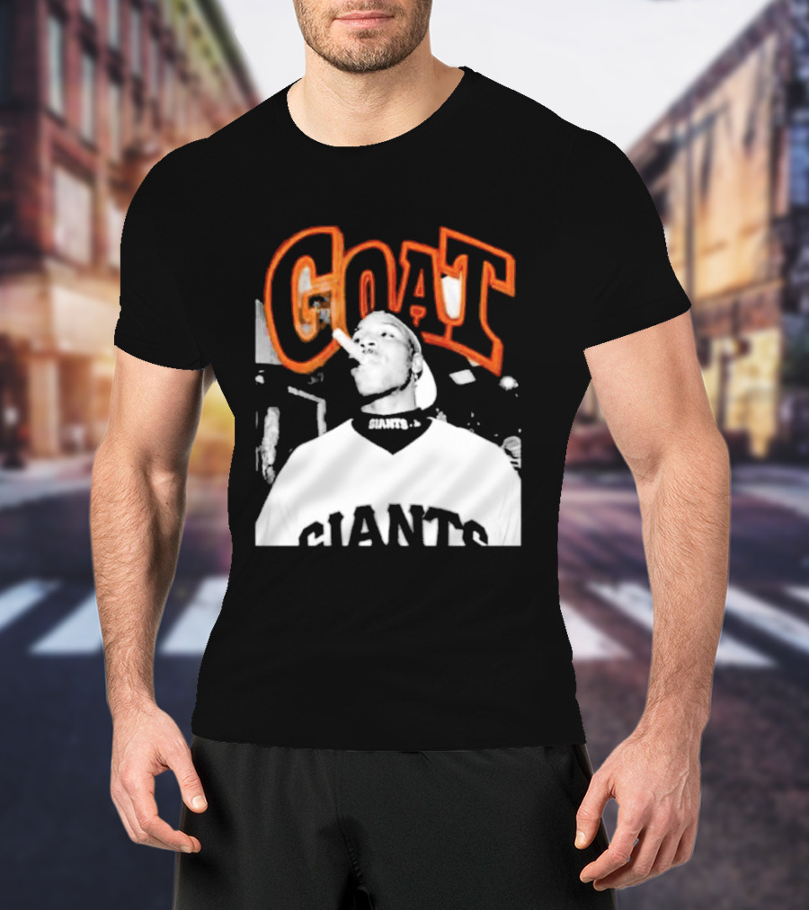 GOAT Barry Bonds San Francisco Giants T-Shirt