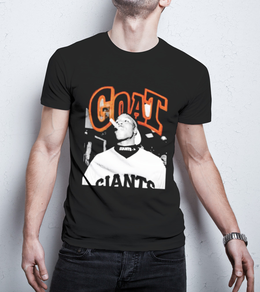 GOAT Barry Bonds San Francisco Giants T-Shirt