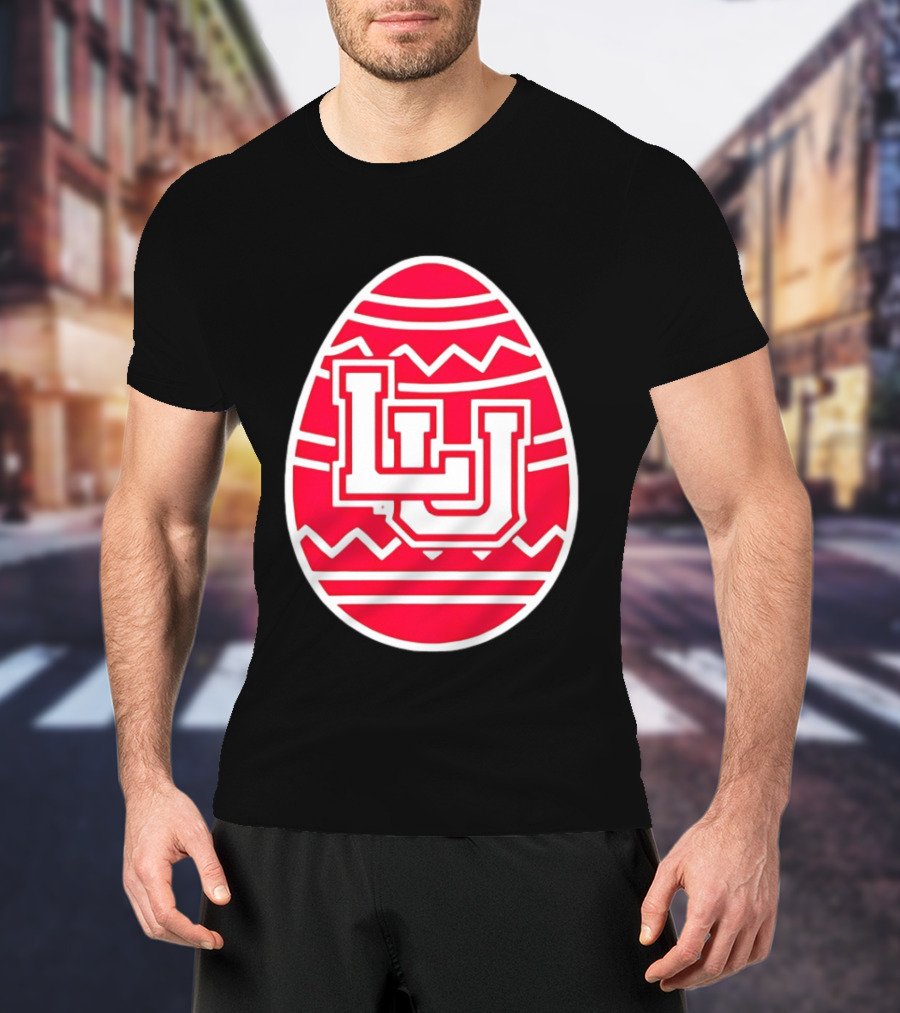 Liberty Union LU Easter Egg Red And White T-Shirt