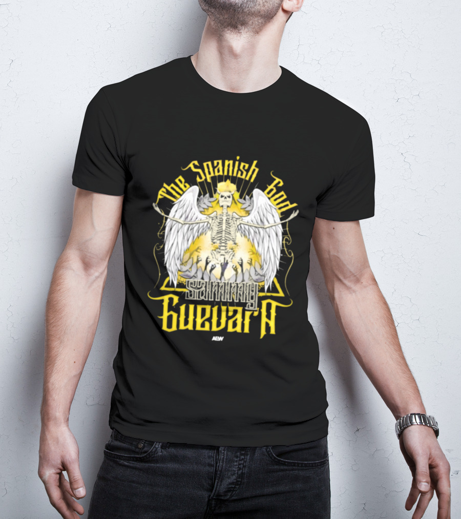 The Spanish God Sammy Guevara Wings And Crown Ascendant T-Shirt