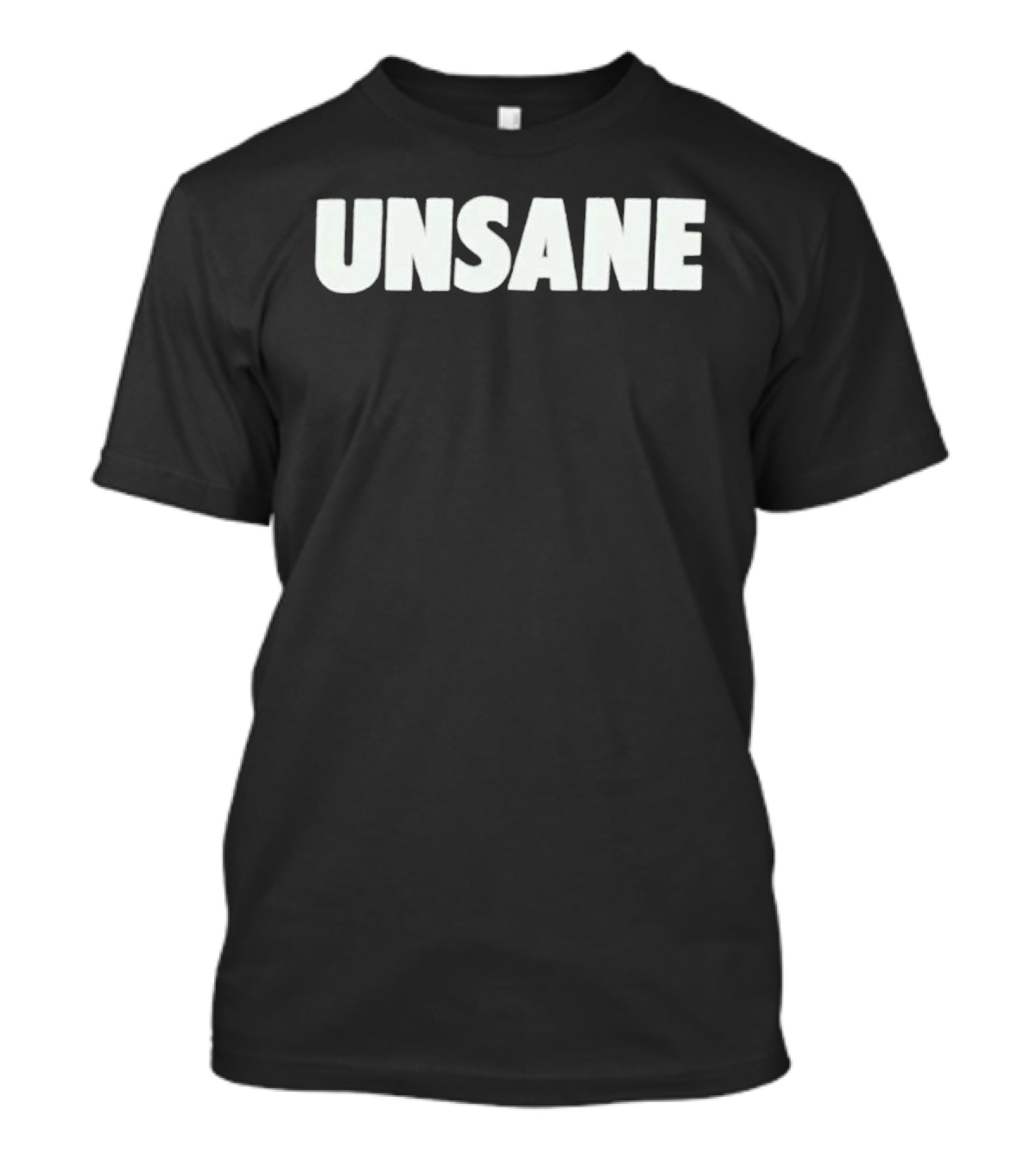 Travis Unsane Bold White T-Shirt