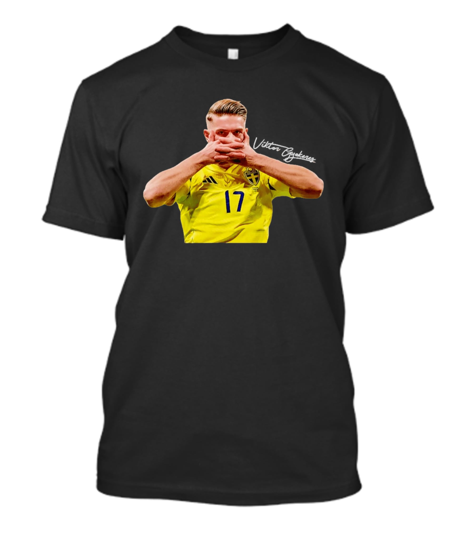 Viktor Gyokeres Sweden Soccer Jersey 17 T-Shirt