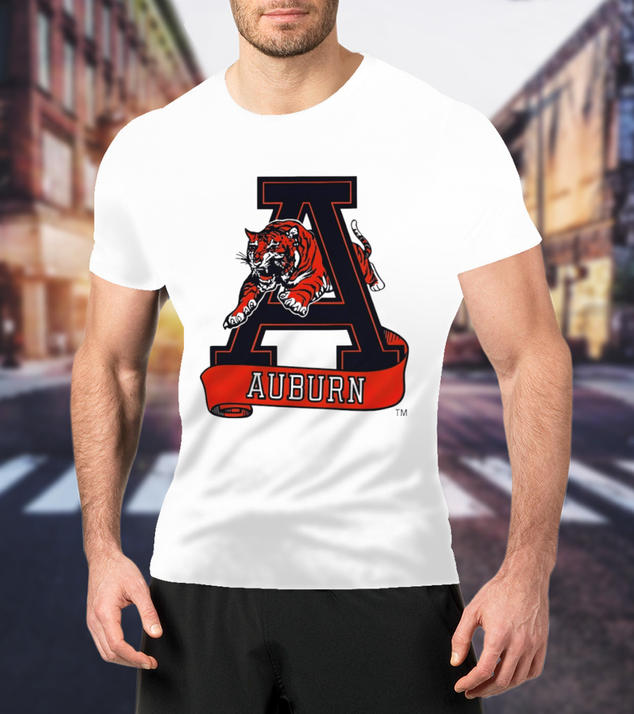 Auburn Tigers Auburn University Basketball NBA Team Spirit Tiger T-Shirt