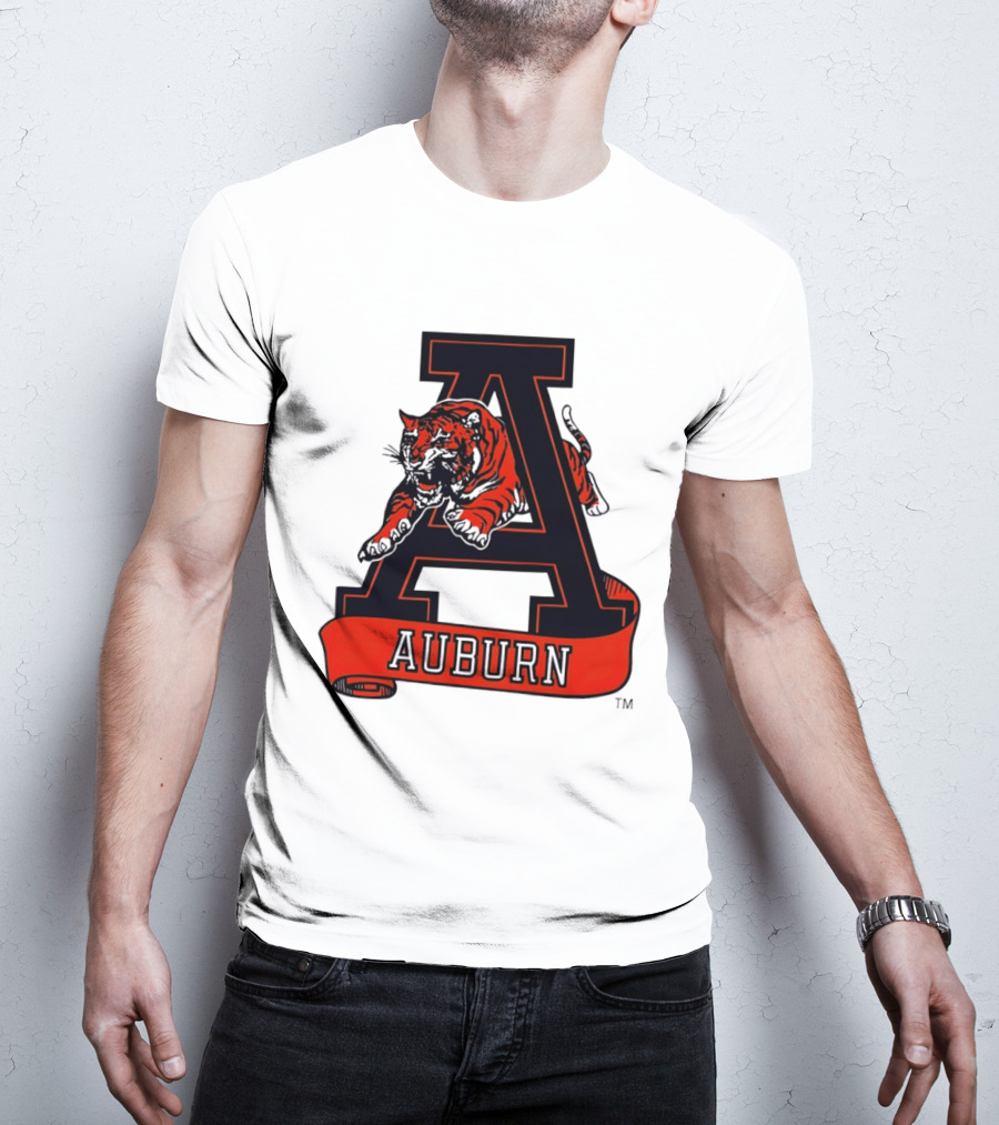 Auburn Tigers Auburn University Basketball NBA Team Spirit Tiger T-Shirt