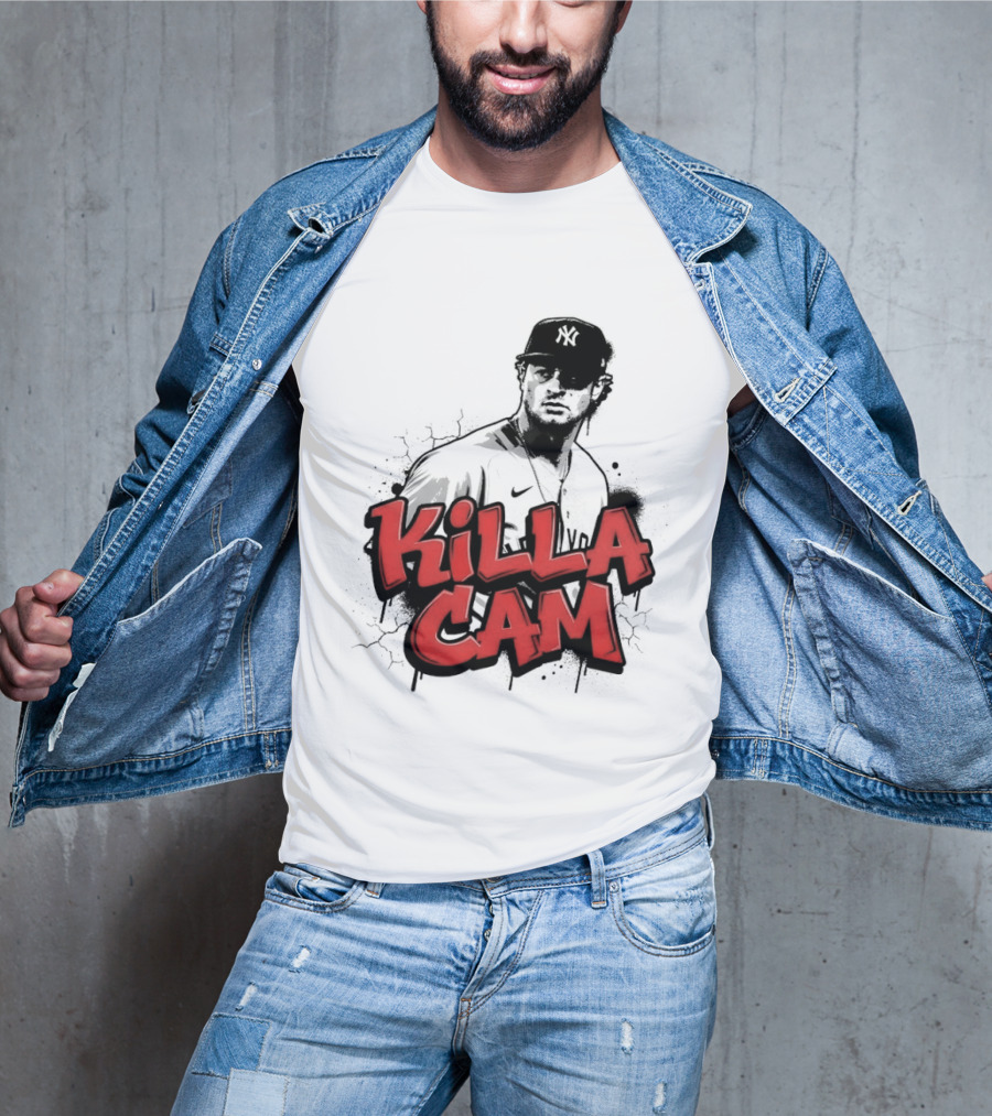 Killa Cam New York Yankees Baseball Team Schlittler T-Shirt