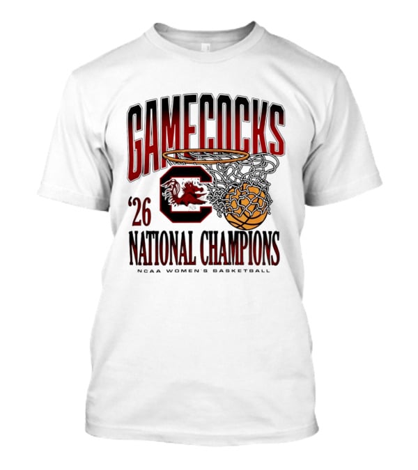 Gamecocks 2026 National Champions NCAA Women's Basketball T-Shirt