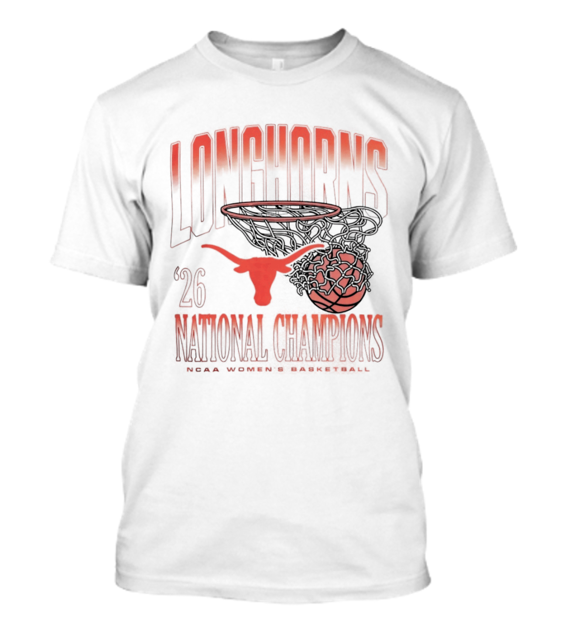 Longhorns Basketball 2026 National Champions T-Shirt