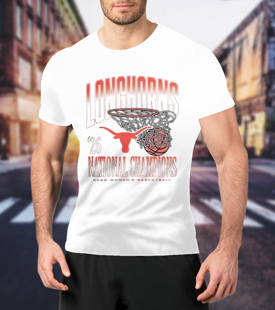 Longhorns Basketball 2026 National Champions T-Shirt