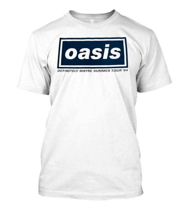 Oasis Definitely Maybe Summer Tour 1994 Vintage Band Memorabilia T-Shirt