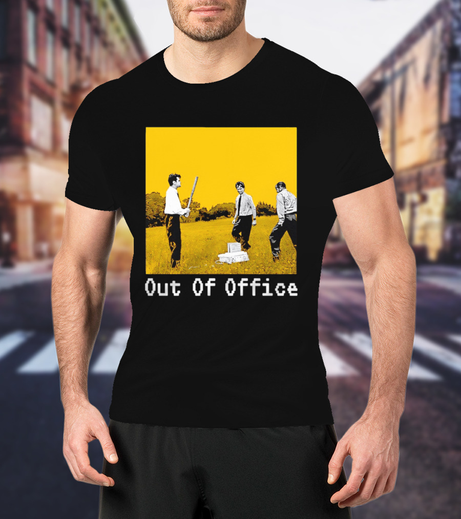 Out Of Office Space 1999 Printer Destruction Scene T-Shirt