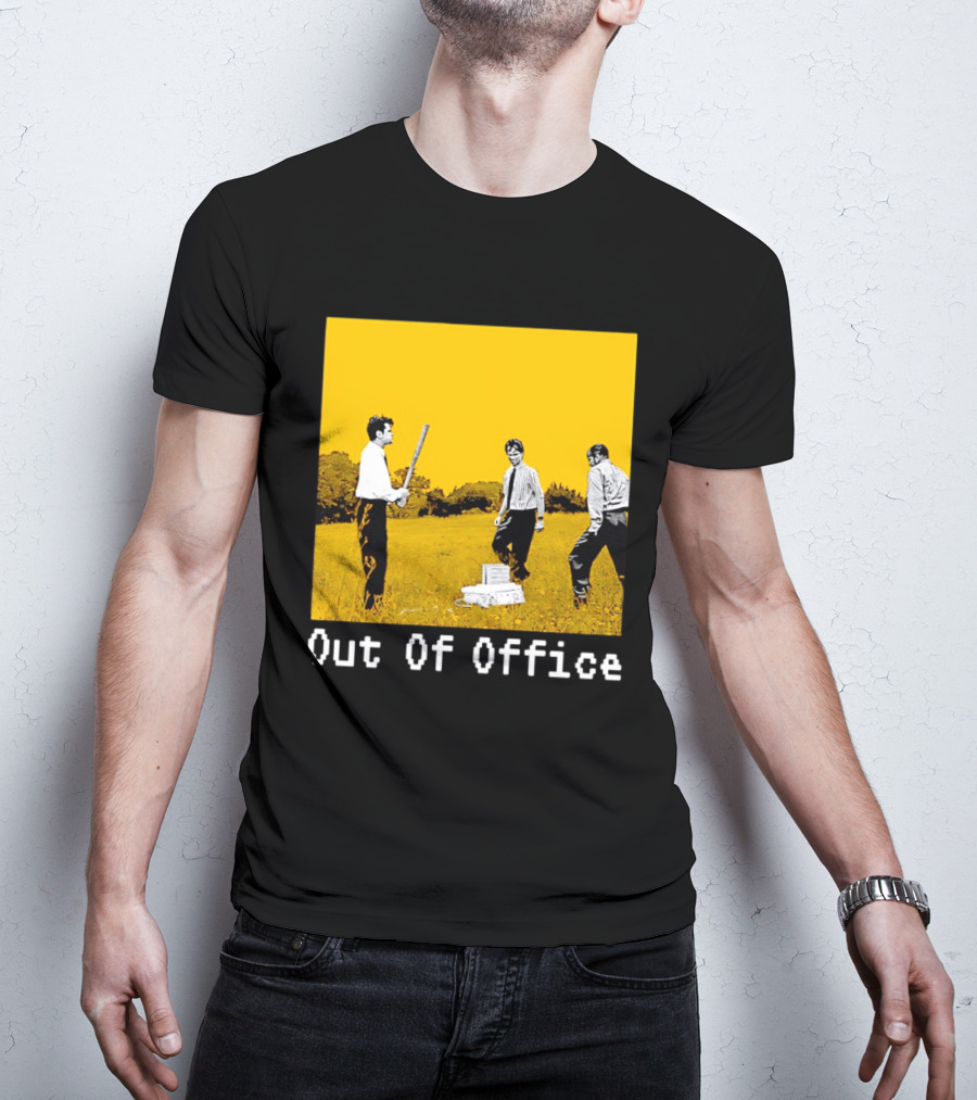 Out Of Office Space 1999 Printer Destruction Scene T-Shirt