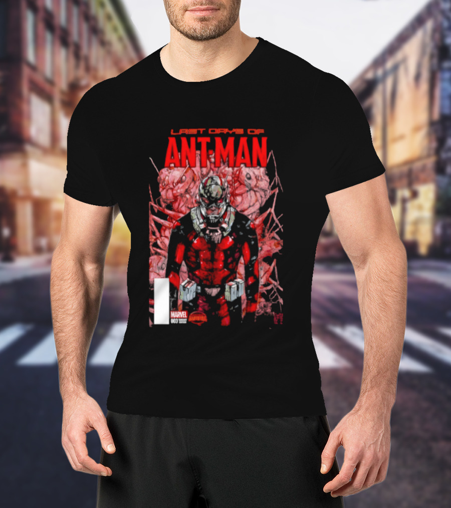 Last Days Of Ant Man Marvel Comic Cover T-Shirt