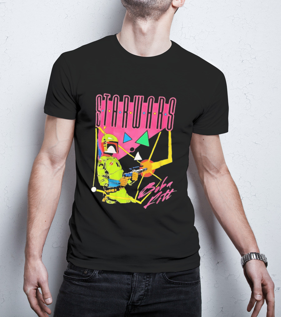 Star Wars Boba Fett Neon T-Shirt