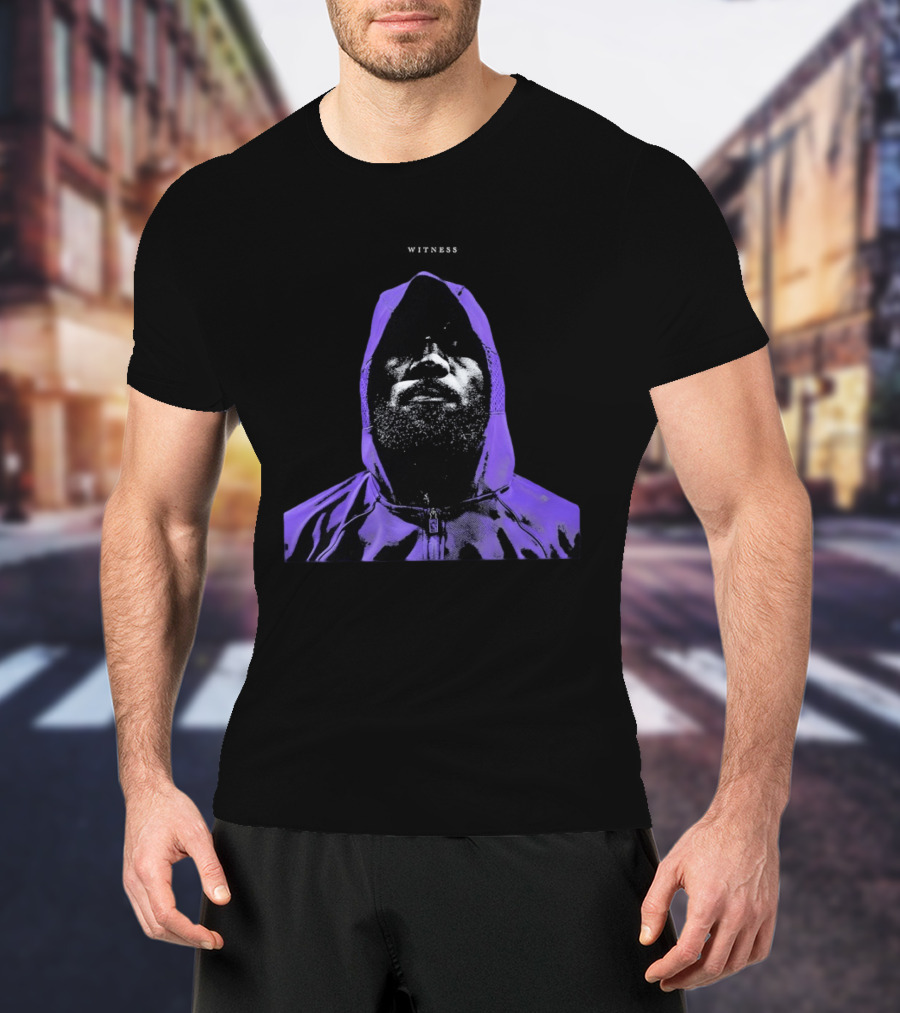 LeBron James Los Angeles Lakers Witness Image T-Shirt