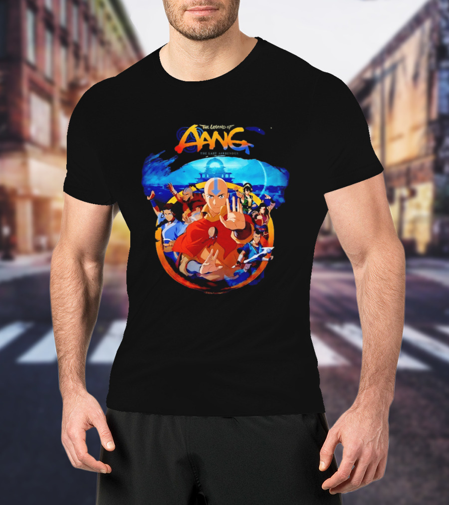 The Legend Of Aang The Last Airbender Team Avatar T-Shirt
