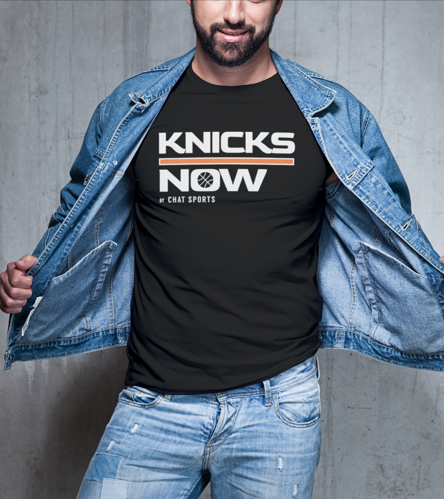 New York Knicks Now Basketball By Chat Sports T-Shirt