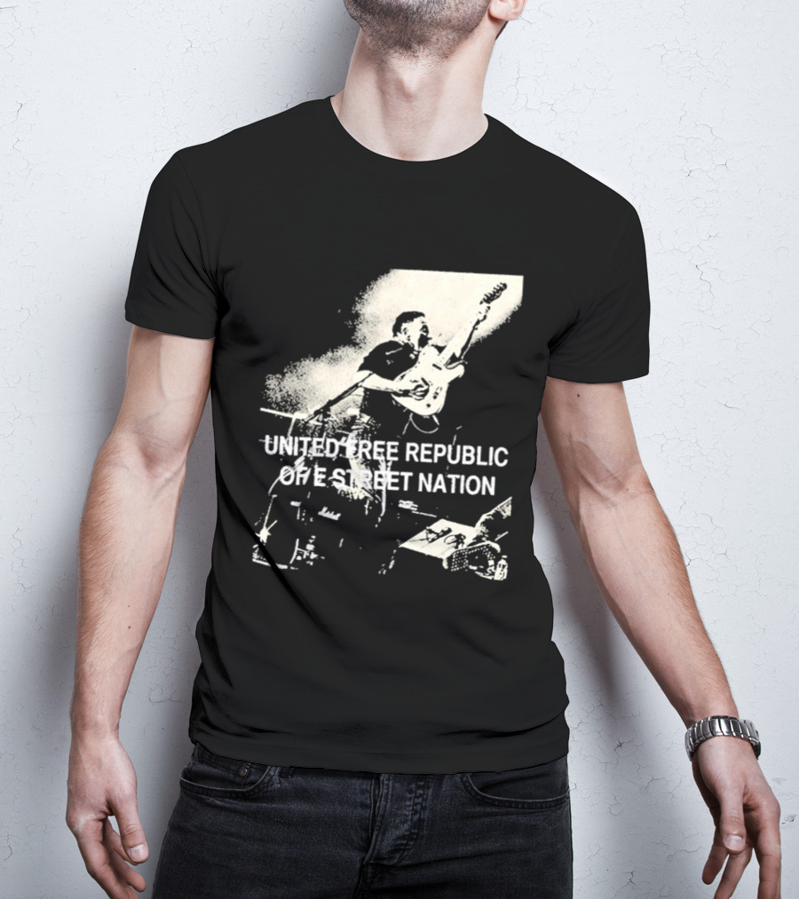 Bruce Springsteen 2026 Land Of Hope And Dreams American Tour United Free Republic One Street Nation T-Shirt