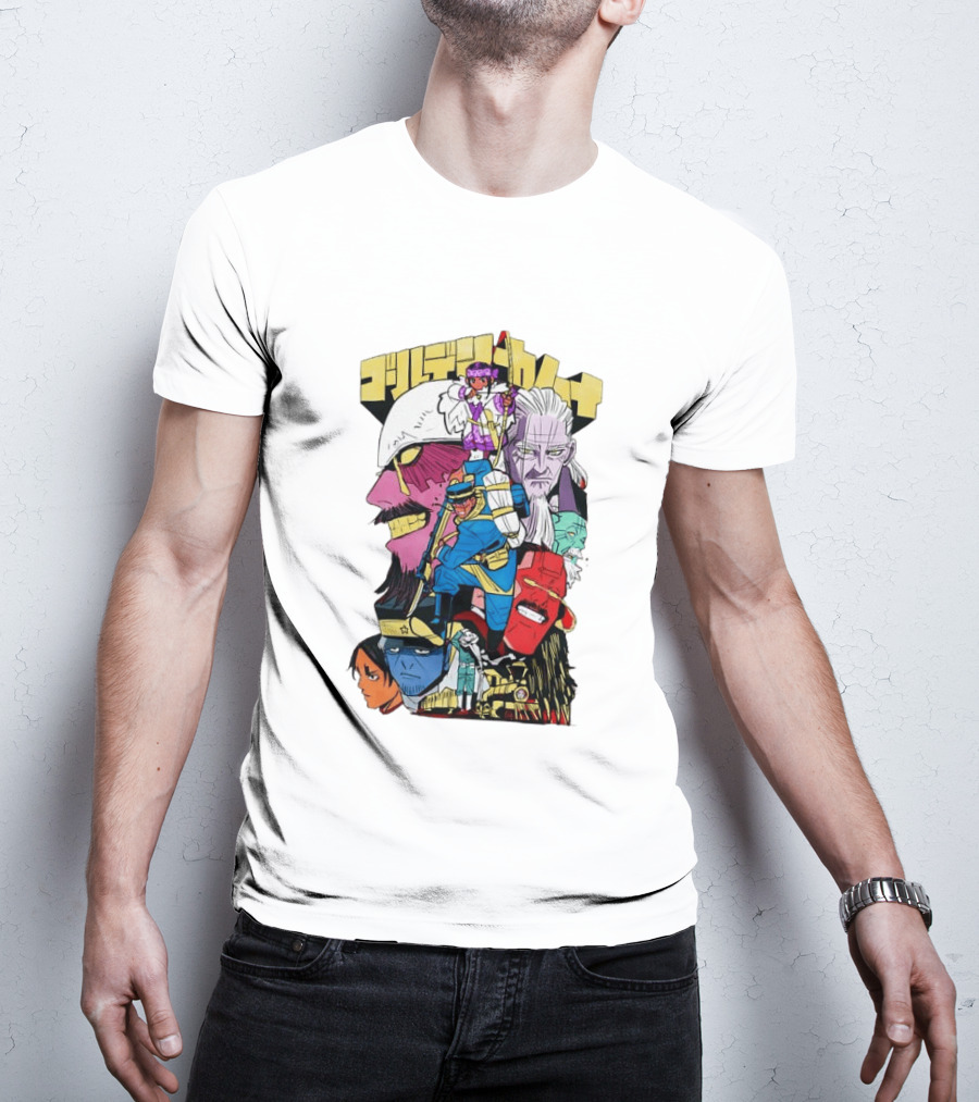 Golden Kamuy Manga Characters Collage T-Shirt