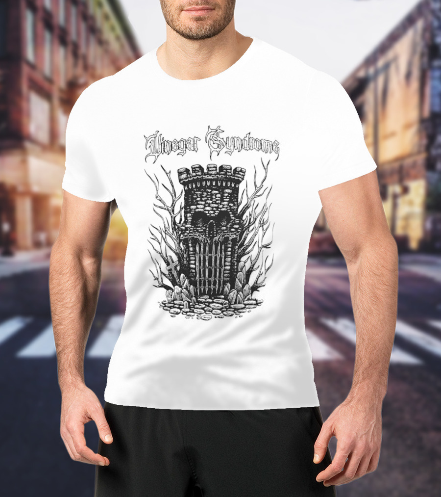 Vinegar Syndrome Castle Gate Gothic Tower T-Shirt