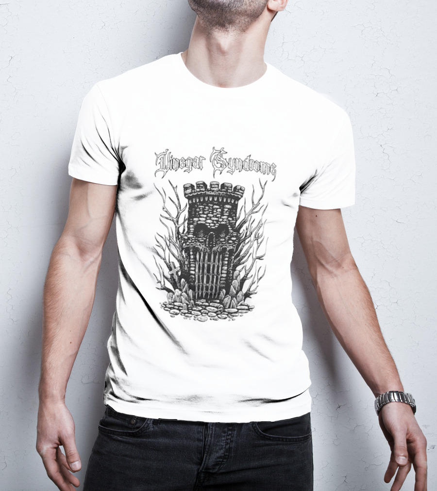 Vinegar Syndrome Castle Gate Gothic Tower T-Shirt