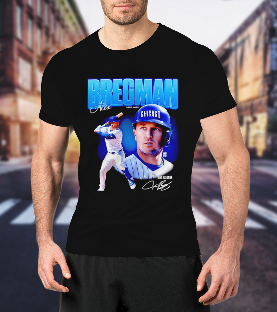 Bregman Alex Chicago #3 Baseball MLB T-Shirt