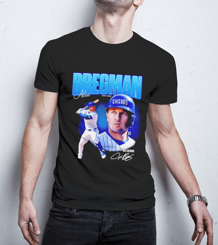 Bregman Alex Chicago #3 Baseball MLB T-Shirt
