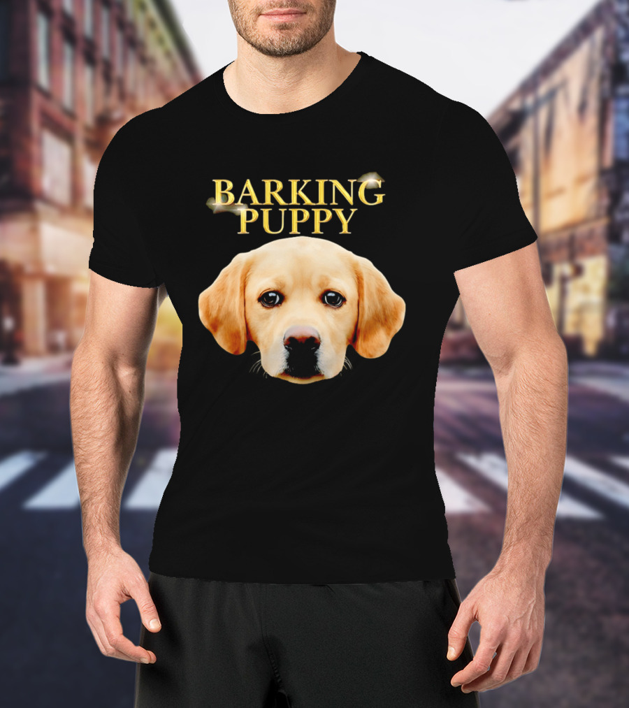 Barking Puppy Marley And Me Dog Labrador Retriever T-Shirt