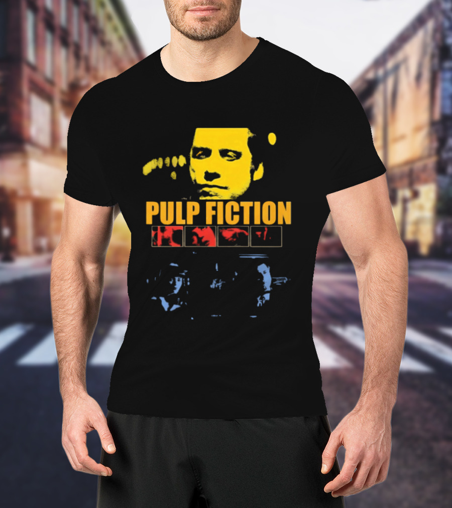 Pulp Fiction John Travolta Iconic Character Retro Movie T-Shirt