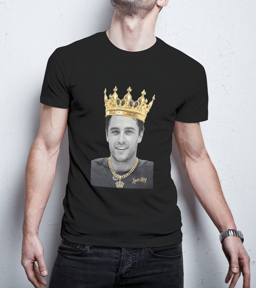 Lyon King Crowned Alex Lyon Buffalo Sabres Hockey T-Shirt