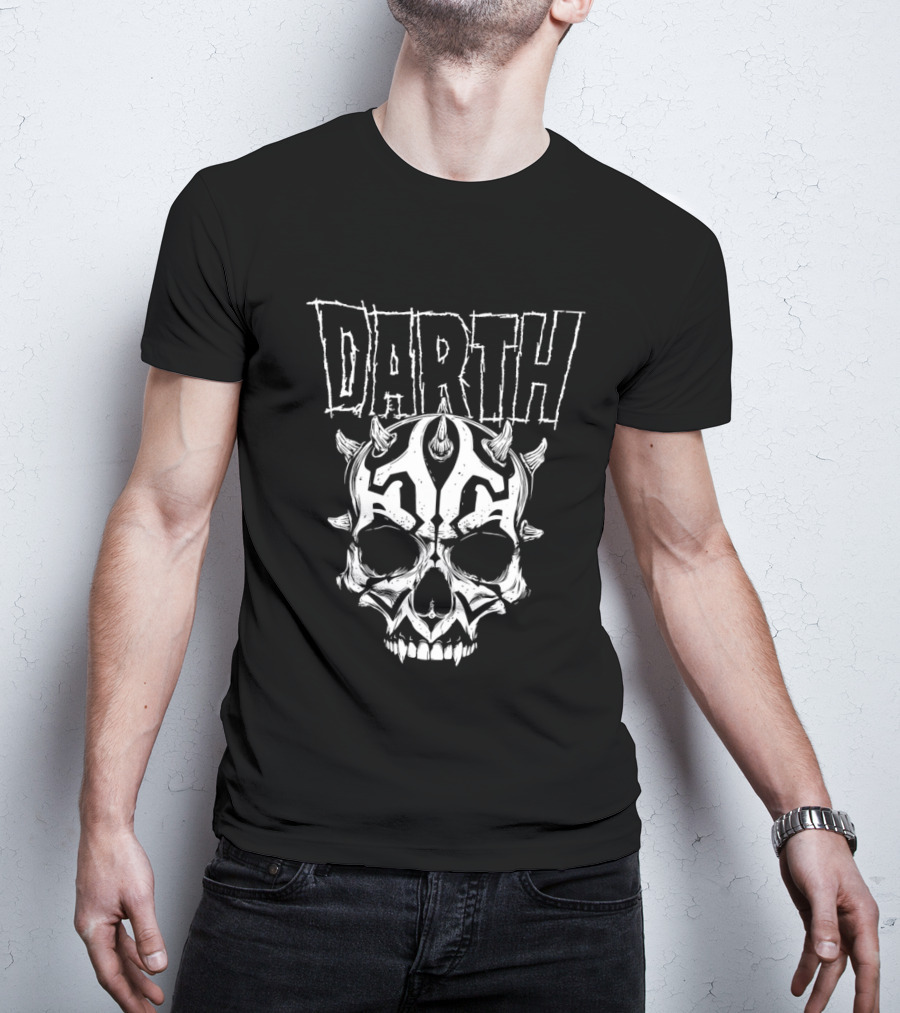 Darth Maul Of Cain Skull T-Shirt