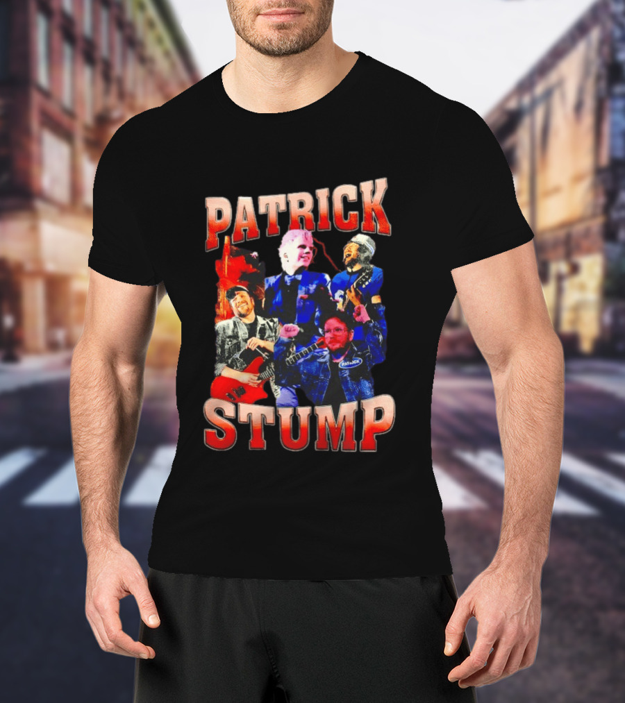 Patrick Stump Stage Performance Montage T-Shirt