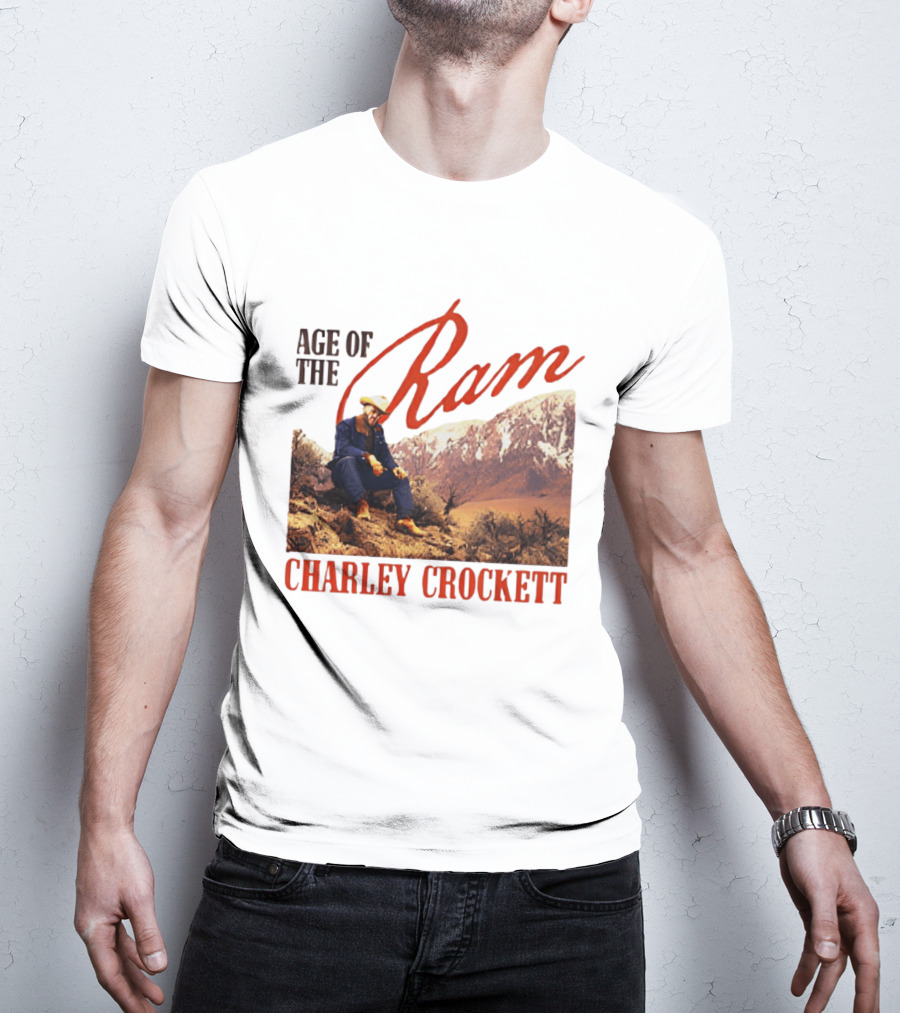 Age Of The Ram Western Style Charley Crockett Adventure T-Shirt