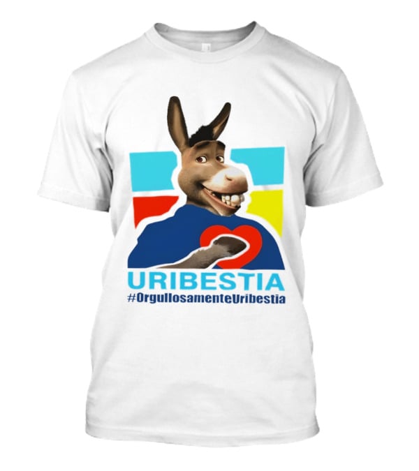Donkey From Shrek Uribestia OrgullosamenteUribestia Hashtag T-Shirt