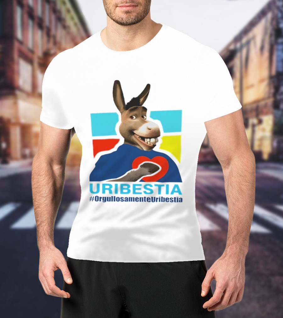 Donkey From Shrek Uribestia OrgullosamenteUribestia Hashtag T-Shirt