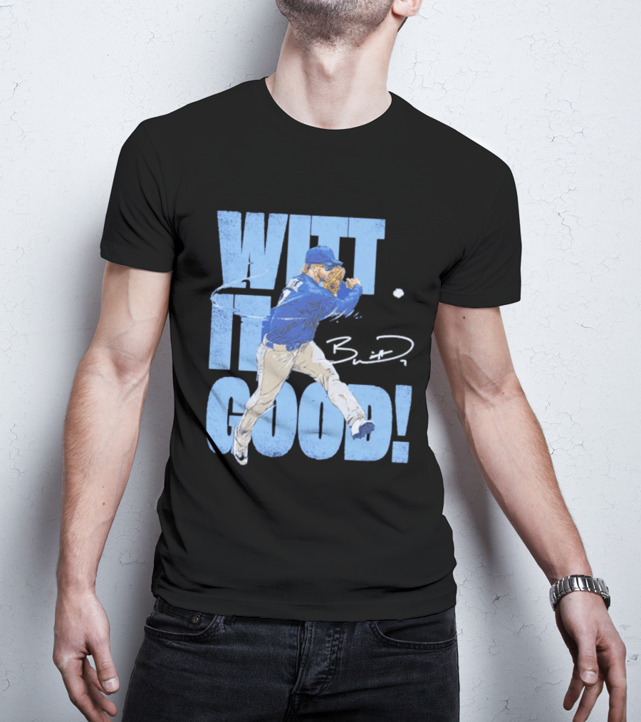 Bobby Witt Jr Kansas City Royals Witt It Good Celebrating Baseball Excellence T-Shirt