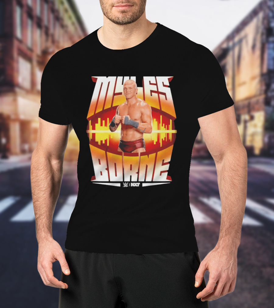 Myles Borne WWE Vibes Waves Champion T-Shirt