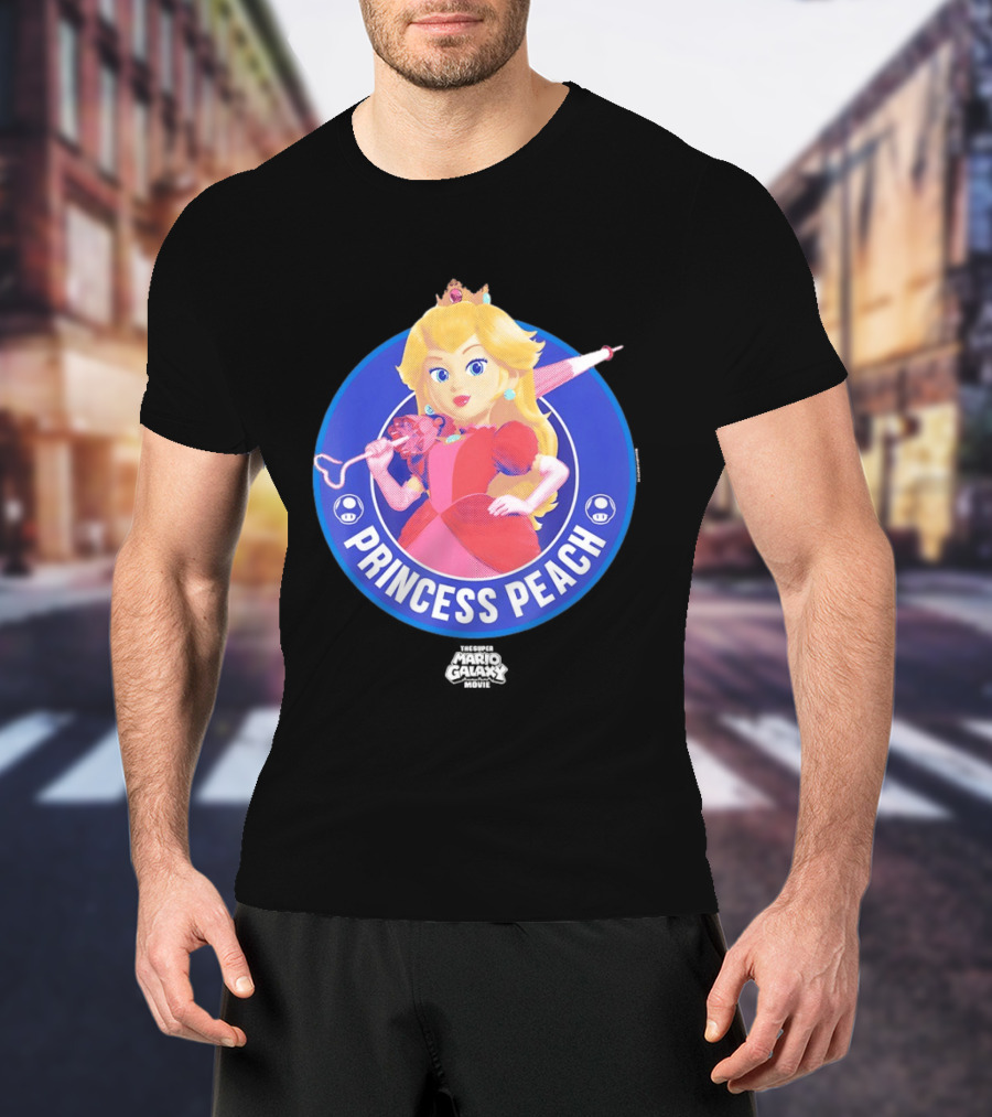 Princess Peach Super Mario Galaxy Movie Adventure T-Shirt