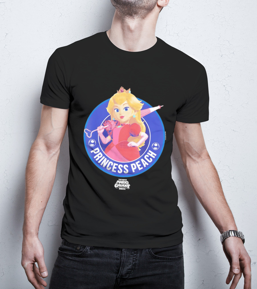 Princess Peach Super Mario Galaxy Movie Adventure T-Shirt