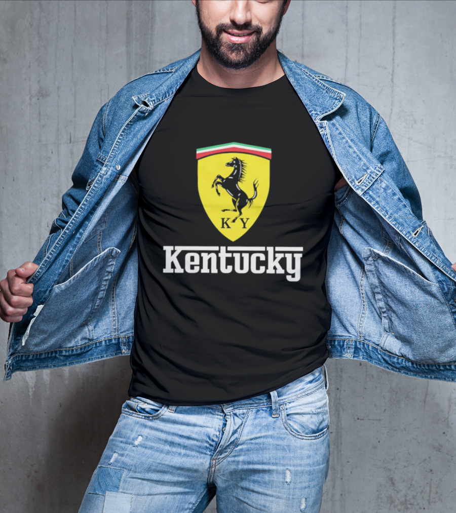 Kentucky Horsepower Ferrari T-Shirt